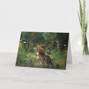 Wolf op Weg met Rood Kaart