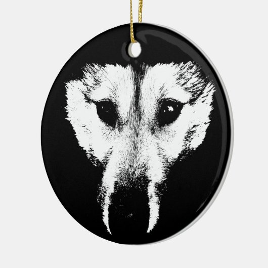 Wolf Ornament Wolf Dog Keepomwille Dog Gifts (Links)