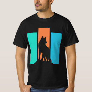 Wolf Outdoors Natuur Silhouet T-shirt