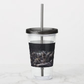 Wolf Pack Acryl Drinkbeker (Voorkant)