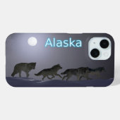 Wolf Pack - Alaska Case-Mate iPhone Case (Achterkant (horizontaal))