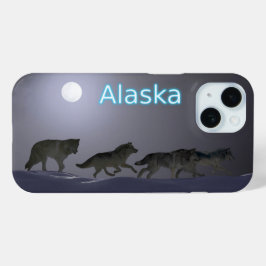 Wolf Pack - Alaska iPhone 15 Case