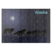 Wolf Pack - Alaska Snijplank (Voorkant)