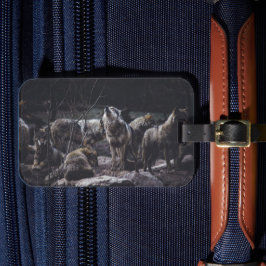 Wolf Pack Bagagelabel