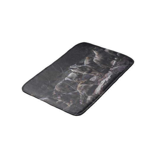 Wolf Pack Bath Mat (Gekanteld)