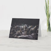 Wolf Pack Bedankkaart (Voorkant)