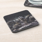 Wolf Pack Beverage Coaster Bier Onderzetter (Linkerzijde)
