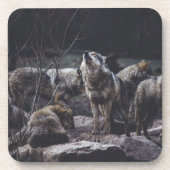 Wolf Pack Beverage Coaster Bier Onderzetter (Voorkant)