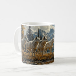 Wolf Pack bij het meer Koffiemok