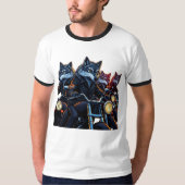 Wolf Pack Bikers T-shirt (Voorkant)
