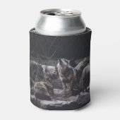 Wolf Pack Blikjeskoeler (Blikje Voorkant)