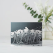 Wolf Pack Briefkaart (Staand voorkant)