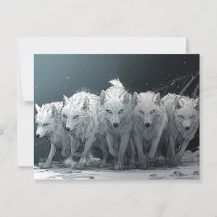 Wolf Pack Briefkaart