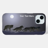 Wolf Pack - Briljante Nacht Case-Mate iPhone Case (Achterkant (horizontaal))