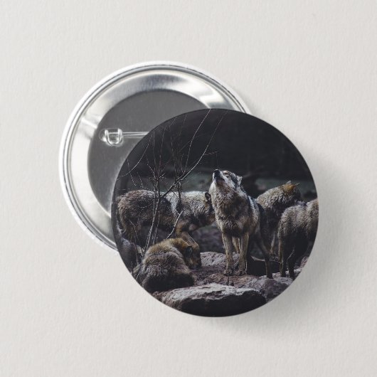 Wolf Pack Button (Voorkant /achterkant)