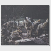Wolf Pack Cadeaupapier (Vlak)