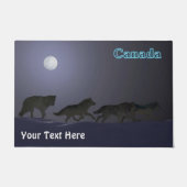 Wolf Pack - Canada Deurmat (Voorkant)