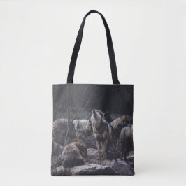 Wolf Pack Canvas tas