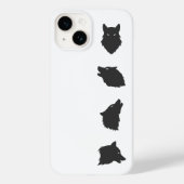 Wolf Pack Case-Mate iPhone Case (Achterkant)