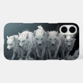 Wolf Pack Case-Mate iPhone Case (Achterkant (horizontaal))