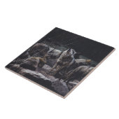 Wolf Pack Ceramic Tile Tegeltje (Zijkant)