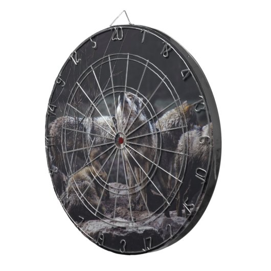 Wolf Pack Dartbord (Voorkant Rechts)