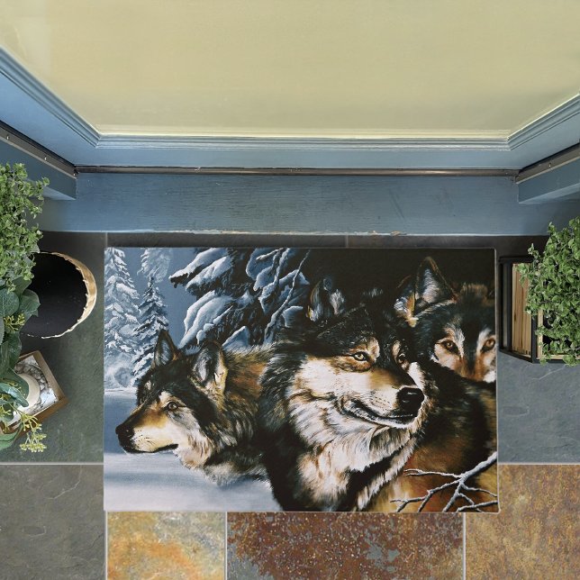 Wolf Pack Deurmat (Creator heeft geüpload)