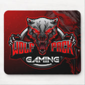 Wolf Pack Gaming-muispad Muismat (Voorkant)