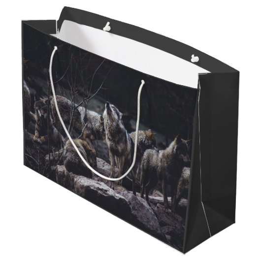 Wolf Pack Groot Cadeauzakje (Achterkant Gekanteld)