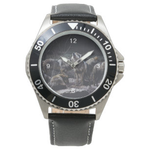 Wolf Pack Horloge