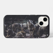 Wolf Pack iPhone 14 Hoesje (Achterkant horizontaal)