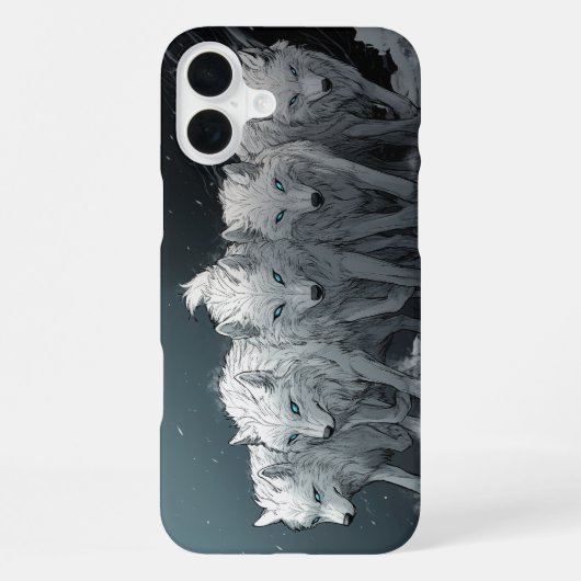 Wolf Pack iPhone Hoesje (Achterkant)