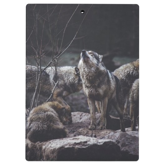 Wolf Pack Klembord (Achterkant)