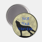 Wolf Pack ledenmagneet Magneet (Voorkant / Achterkant)