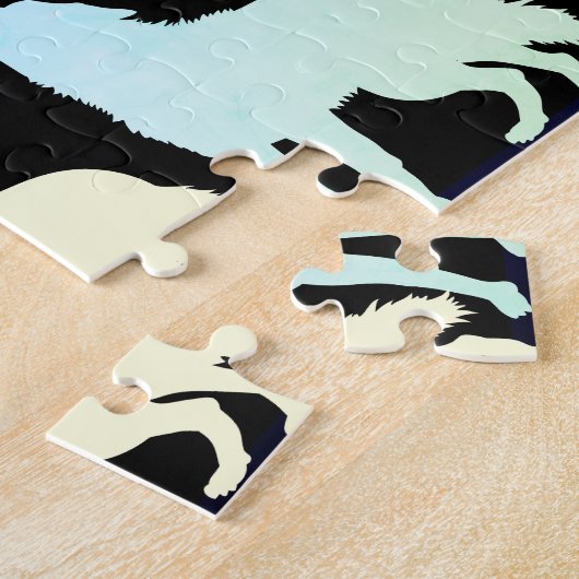 Wolf pack legpuzzel (Zijkant)