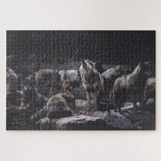 Wolf Pack Legpuzzel (Horizontaal)