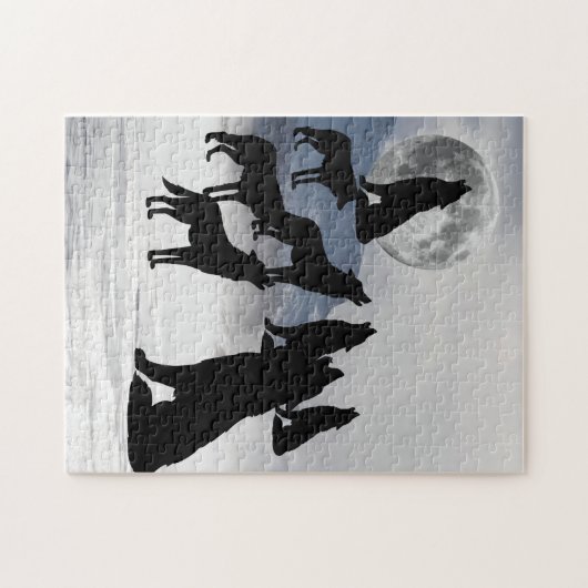 WOLF PACK LEGPUZZEL (Horizontaal)
