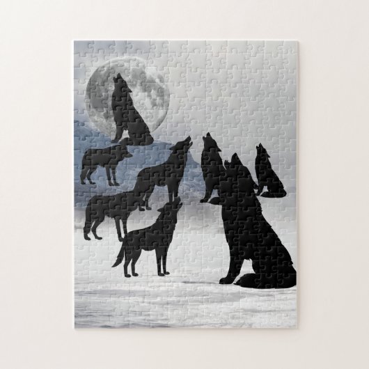 WOLF PACK LEGPUZZEL (Verticaal)