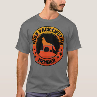 Wolf Pack levenslange lidmaatschap 39 T-shirt