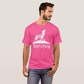 Wolf Pack Matching Family Daddy Wolf Wolven T-shirt (Voorkant volledig)