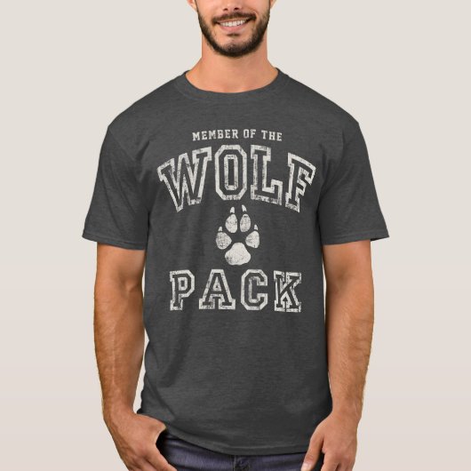 Wolf Pack Member girl T-shirt (Voorkant)