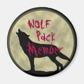 Wolf Pack Member Magnet (Voorkant)