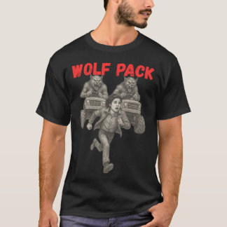 Wolf Pack Monsterrucks meisje T-shirt