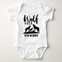 Wolf Pack New Member Tribal Kind Baby Shirt