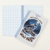 Wolf Pack - Niet alleen een team, een gezin onder Notitieboek (Binnen)