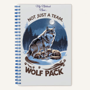 Wolf Pack - Niet alleen een team, een gezin onder  Notitieboek