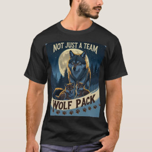 Wolf Pack - Niet alleen een team, een gezin onder  T-shirt