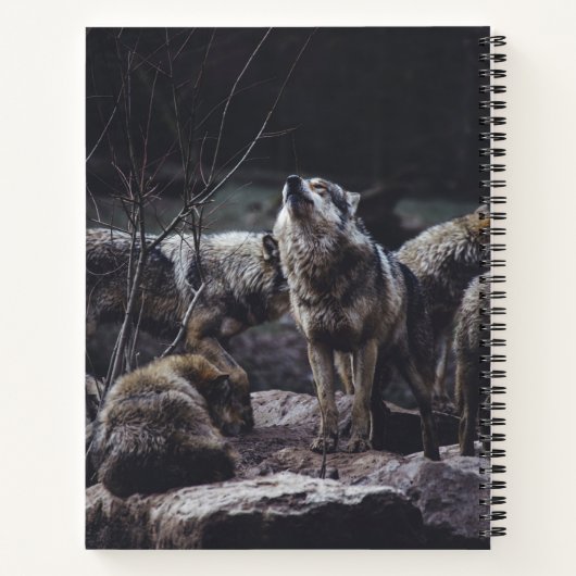 Wolf Pack Notitieboek (Achterkant)
