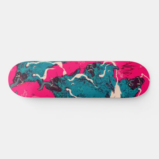 Wolf Pack Persoonlijk Skateboard (Horizontaal)