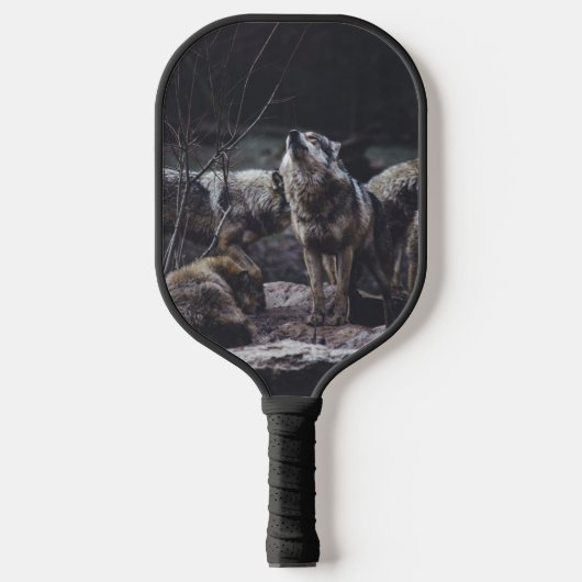 Wolf Pack Pickleball Paddle (Voorkant)